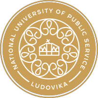 logo węgierskiego partnera projektu National University of Public Service 