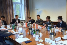 Delegacja chińska podczas rozmów w KSAP