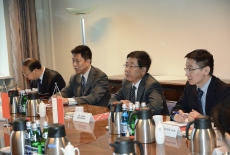 Delegacja chińska podczas rozmów w KSAP