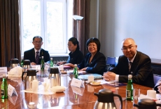 delegacja chińska podczas spotkania