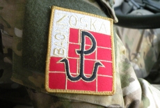 Naszywka na mundurze PW Batalionu Zośka
