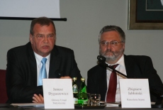 Pan Janusz Dygaszewicz oraz Pan Zbigniew Jabłoński
