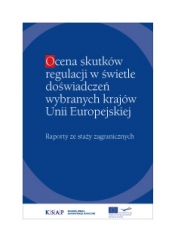 Okładka publikacji Ocena skutków regulacji w świetle doświadczeń wybranych krajów UE