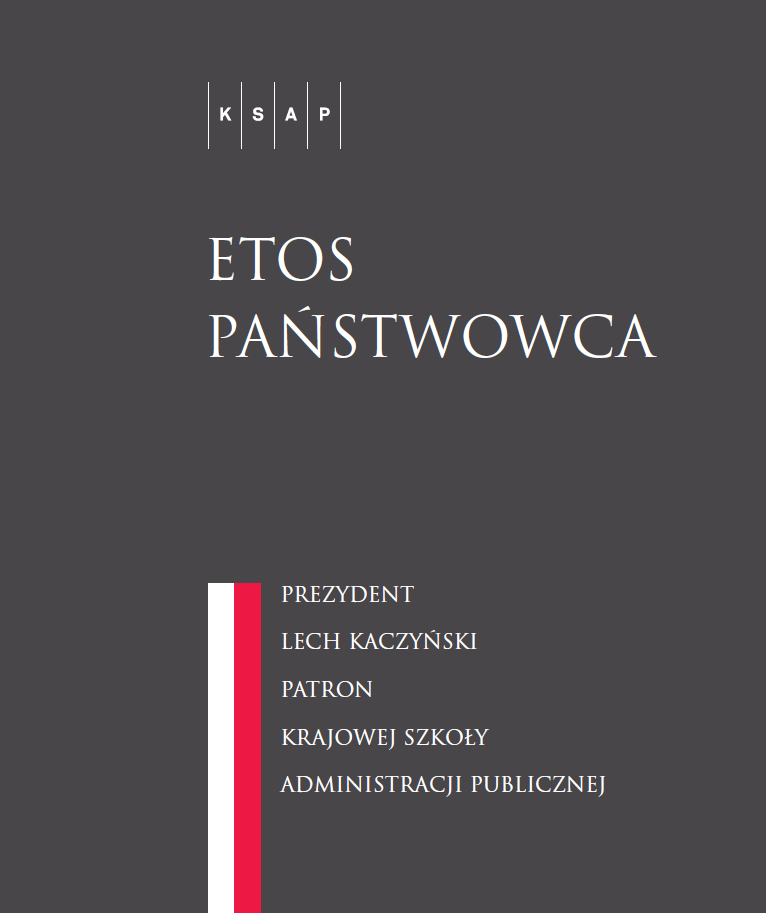 Okładka książki "Etos Państwowca"